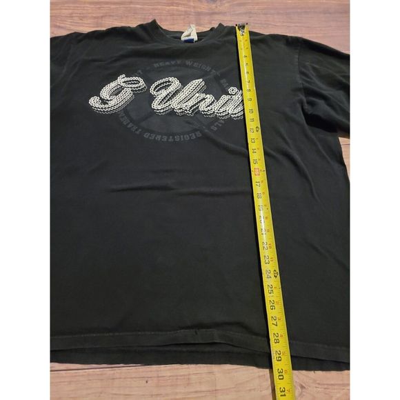 Vintage 50 Cent G-Unit Official T Shirt Heavy Weight Embroidered Mens X-Large - Picture 7 of 7